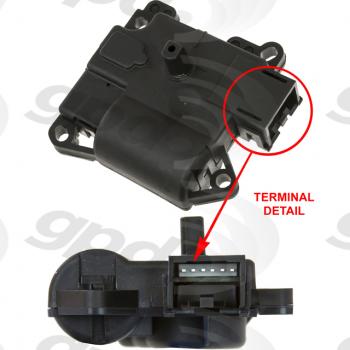 2005 Lincoln LS HVAC Mode Door Actuator Global Parts Distributors 1712316 image 1 of 1