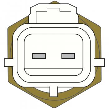 2005 Toyota Sequoia Engine Coolant Temperature Sensor Global Parts Distributors 1712514 image 2 of 2