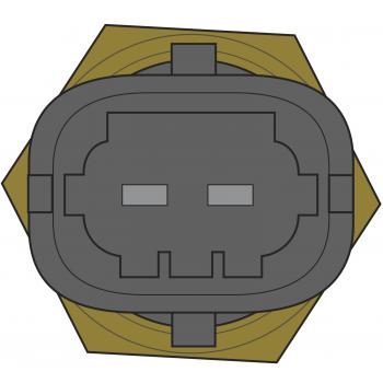 2003 Saturn LW300 Engine Coolant Temperature Sensor Global Parts Distributors 1712517 image 2 of 2