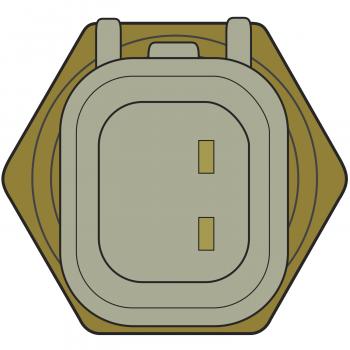 2017 Ford Expedition Engine Coolant Temperature Sensor Global Parts Distributors 1712551 image 2 of 2