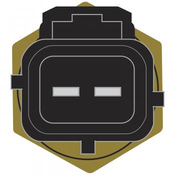 1999 Mitsubishi Montero Sport Engine Coolant Temperature Sensor Global Parts Distributors 1712618 image 2 of 2