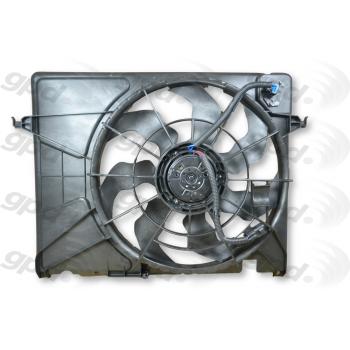 2006 Kia Optima Engine Cooling Fan Assembly Global Parts Distributors 2811623 image 2 of 2