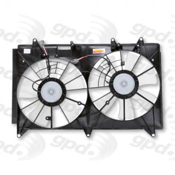 2009 Mazda CX-7 Engine Cooling Fan Assembly Global Parts Distributors 2811725 image 2 of 2