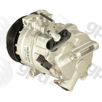 2016 Jeep Cherokee A/C Compressor Global Parts Distributors 6513131 image 1 of 2