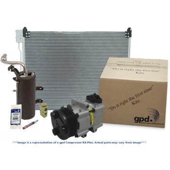 2008 Dodge Durango A/C Compressor and Condenser Kit Global Parts Distributors 9623382A image 1 of 1