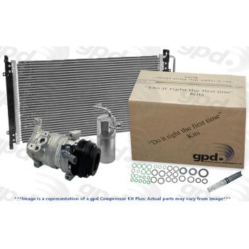 2012 Hyundai Accent A/C Compressor and Condenser Kit