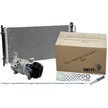 2012 Hyundai Accent A/C Compressor and Condenser Kit Global Parts Distributors 9642129A image 1 of 1