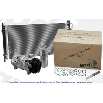 2006 Dodge Sprinter 3500 A/C Compressor and Condenser Kit Global Parts Distributors 9722972B image 1 of 1