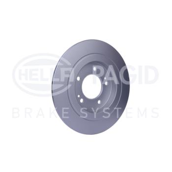 2016 Kia Optima Disc Brake Rotor Rear Hella Pagid 355126651 image 4 of 4