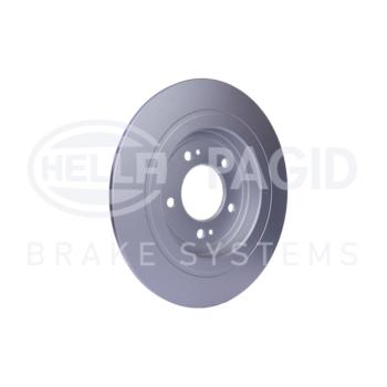 2021 Hyundai Tucson Disc Brake Rotor Rear Hella Pagid 355126681 image 4 of 4