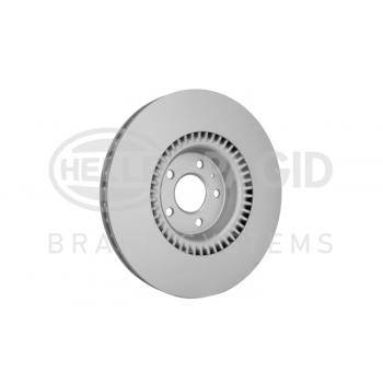 2014 Audi A8 Quattro Disc Brake Rotor Front Hella Pagid 355129371 image 3 of 4
