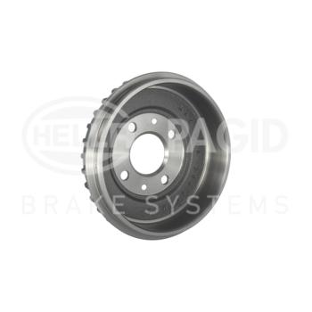 2016 Smart Fortwo Brake Drum Rear Hella Pagid 355303261 image 4 of 4