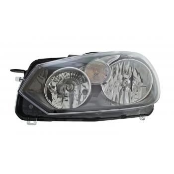 2013 Volkswagen Jetta Headlight Assembly HELLA 010310071 image 4 of 4