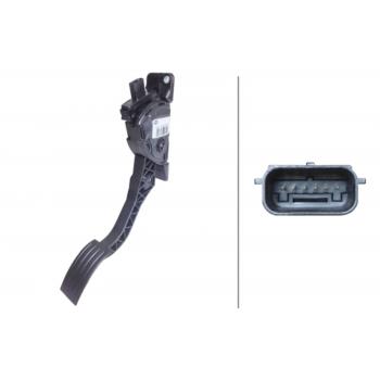 2017 Ford Transit Connect Accelerator Pedal Sensor HELLA 010368111 image 2 of 3