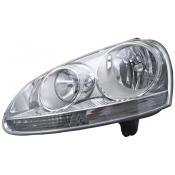 2009 Volkswagen Rabbit Headlight Assembly HELLA 247007351 image 4 of 4
