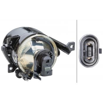 2008 Volkswagen Eos Fog Light Assembly Right HELLA 271289421 image 2 of 2