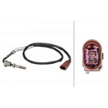 2011 Volkswagen Golf Exhaust Temperature Sensor HELLA 358181031 image 1 of 1