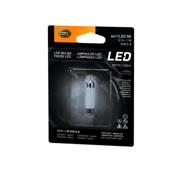 2008 Mercedes-Benz CL600 Trunk Light Bulb HELLA 6411LED5K image 3 of 3