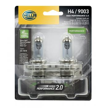 1999 Mitsubishi Montero Sport Headlight Bulb High Beam and Low Beam HELLA 90032.0TB image 4 of 4