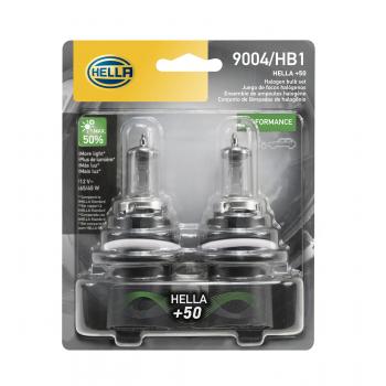 1990 Oldsmobile Delta 88 Headlight Bulb High Beam HELLA 9004P50TB image 2 of 2