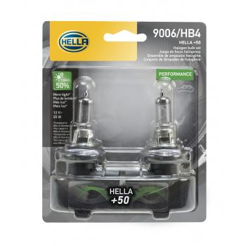 1995 Saturn SL Headlight Bulb Low Beam HELLA 9006P50TB image 2 of 2