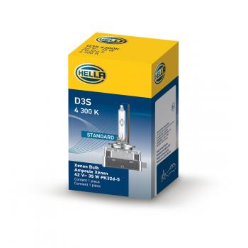 2015 Jaguar XF Multi Purpose Light Bulb HELLA D3S4300K image 2 of 2