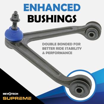 2009 Chrysler Aspen Suspension Control Arm and Ball Joint Assembly Front Upper Mevotech CMK7424 image 4 of 4