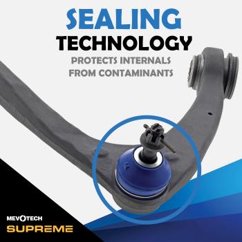 2014 GMC Yukon Suspension Control Arm and Ball Joint Assembly Front Left Upper Mevotech CMK80669 image 2 of 4