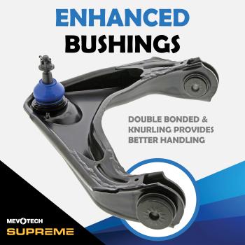 2008 Hummer H2 Suspension Control Arm and Ball Joint Assembly Front Upper Mevotech CMS20360 image 3 of 4