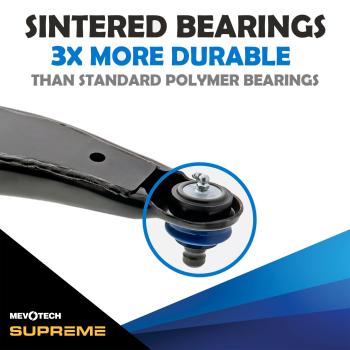 2017 Jeep Compass Suspension Control Arm and Ball Joint Assembly Front Left Lower Mevotech CMS25188 image 2 of 4