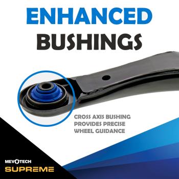 2017 Jeep Compass Suspension Control Arm and Ball Joint Assembly Front Left Lower Mevotech CMS25188 image 3 of 4