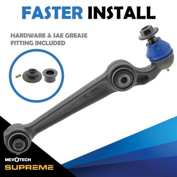 2009 Ford Fusion Suspension Control Arm and Ball Joint Assembly Front Lower Forward Mevotech CMS40181 image 3 of 4