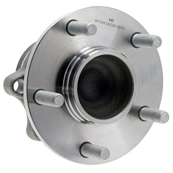 2017 Mitsubishi Outlander Sport Wheel Bearing and Hub Assembly Rear Mevotech MB80306 image 2 of 4