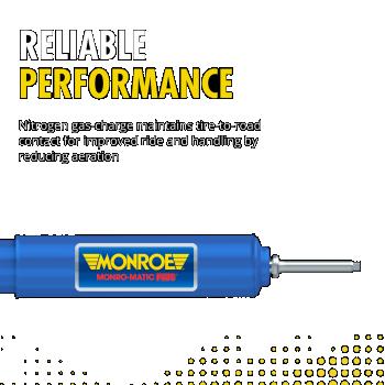 2022 Volkswagen Passat Shock Absorber Rear Monroe 33305 image 4 of 4