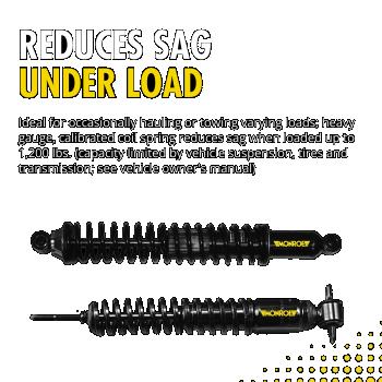 1998 Ford E-150 Econoline Club Wagon Shock Absorber and Coil Spring Assembly Rear Monroe 58605 image 3 of 4