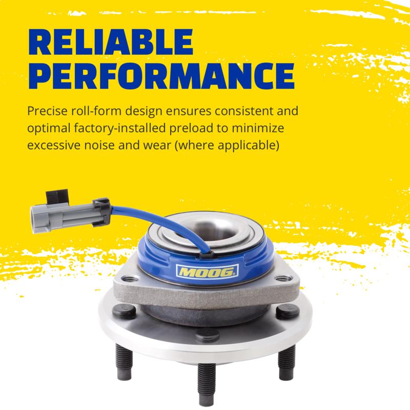 Moog 512344 Wheel Bearing and Hub Assembly product image 3 of 8