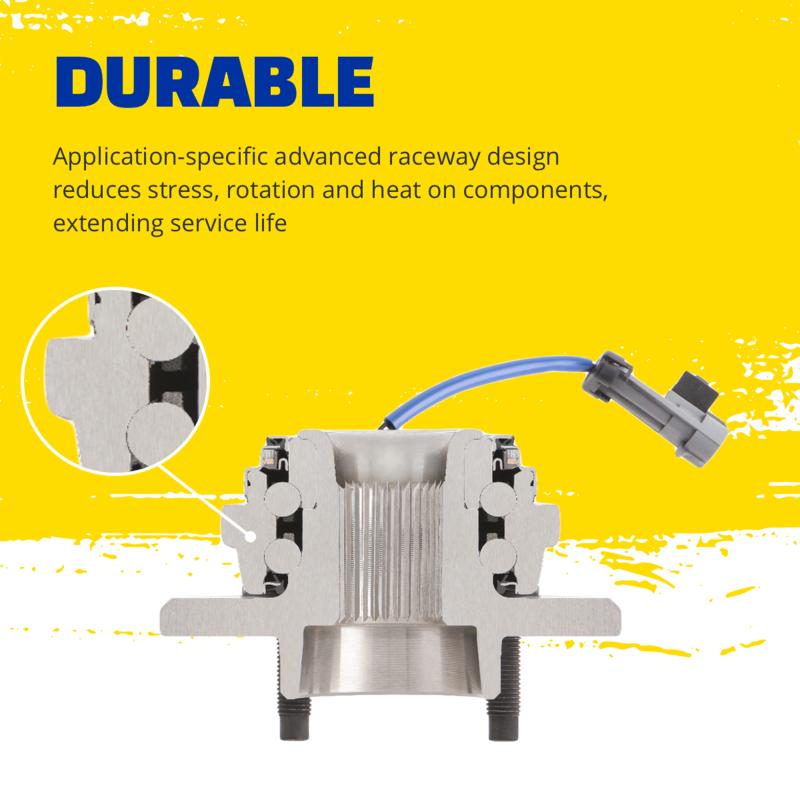 Moog 513236 Wheel Bearing and Hub Assembly product image 7 of 12