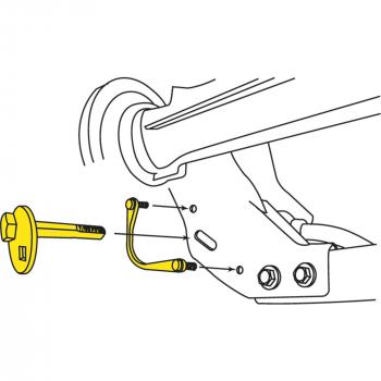 2003 Lincoln Navigator Alignment Caster / Camber Kit Front Moog K80069 image 1 of 2