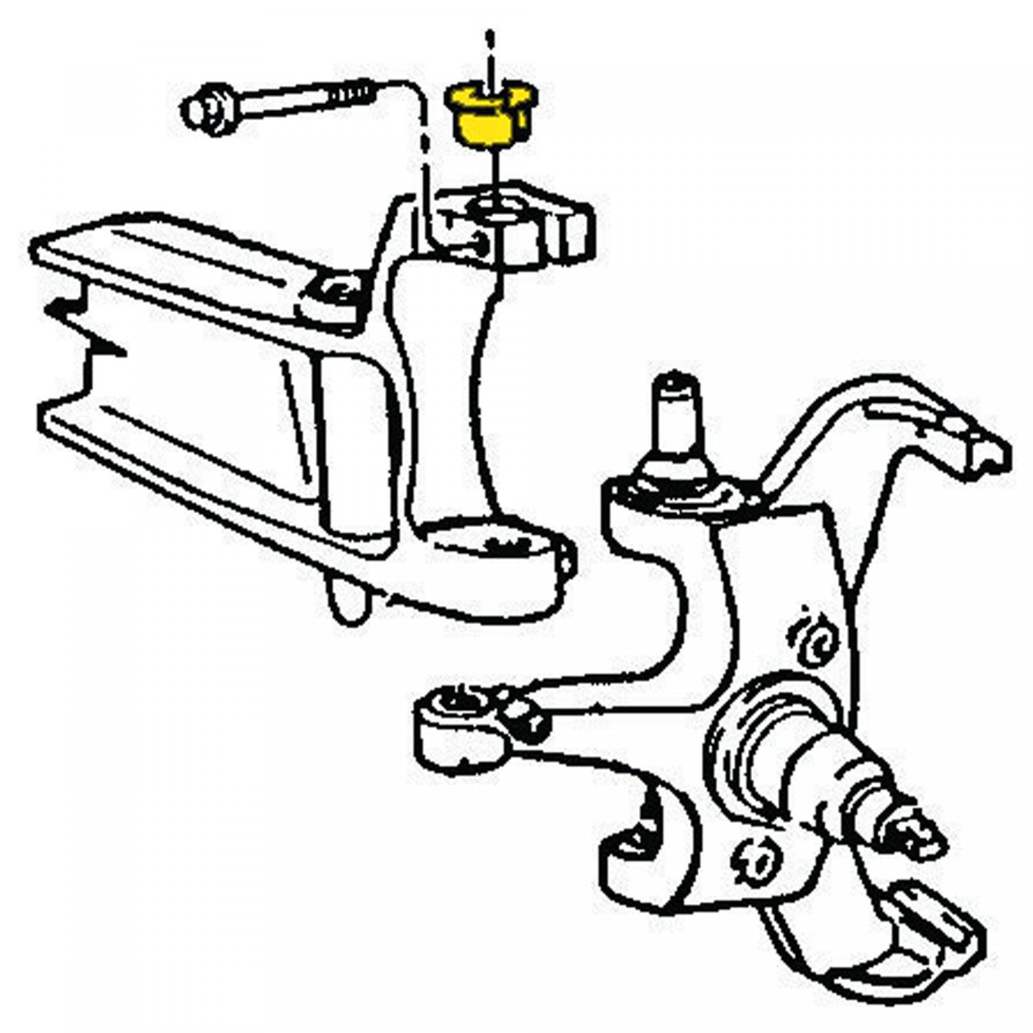 Moog K80109 Alignment Caster / Camber Bushing product image 1 of 2