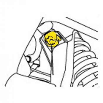 2002 Mercury Mountaineer Alignment Caster / Camber Kit Front Moog K80111 image 1 of 2