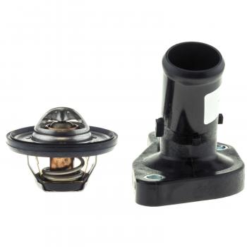 2007 Chrysler 300 Engine Coolant Thermostat Housing Assembly MotoRad 4314KTFS image 3 of 4