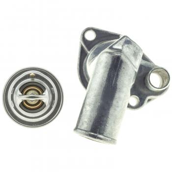 1983 Ford E-100 Econoline Engine Coolant Thermostat Housing Assembly MotoRad 4884KTFS image 4 of 4