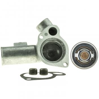 1983 Ford E-100 Econoline Engine Coolant Thermostat Housing Assembly MotoRad 4913KT image 2 of 4