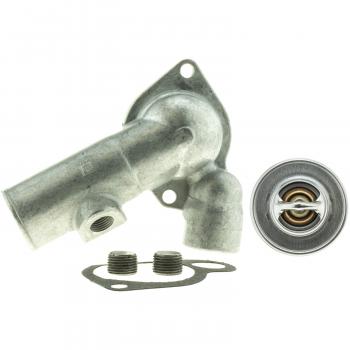 1983 Ford E-100 Econoline Engine Coolant Thermostat Housing Assembly MotoRad 4913KT image 4 of 4