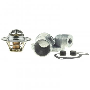 1983 Ford E-100 Econoline Engine Coolant Thermostat Housing Assembly MotoRad 4913KTFS image 3 of 4