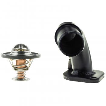 1999 GMC C2500 Suburban Engine Coolant Thermostat Housing Assembly MotoRad 5168KTFS image 3 of 4