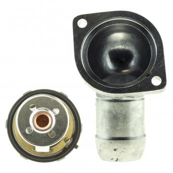 2000 Pontiac Firebird Engine Coolant Thermostat Housing Assembly MotoRad 524KTFS image 2 of 4