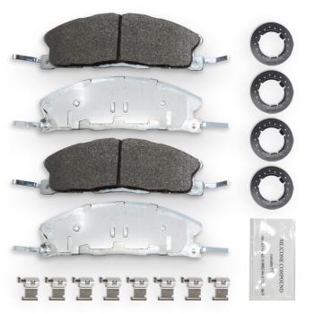2015 Lincoln MKS Disc Brake Pad Front NRS Brakes NS1611A image 1 of 1