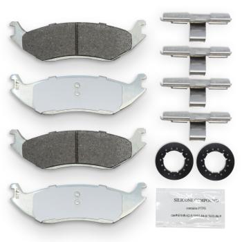 2008 Chrysler Aspen Disc Brake Pad Rear NRS Brakes NS967 image 1 of 1