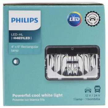 2009 Chevrolet C4500 Kodiak Headlight Bulb High Beam Philips H4651LED image 3 of 4